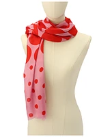 Kate Spade New York Women's Seasonless Dot Oblong Scarf