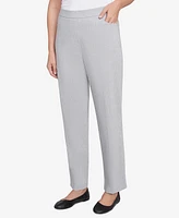 Alfred Dunner Women's Dress Code Comfort Allure Imitation Medium Length Pants