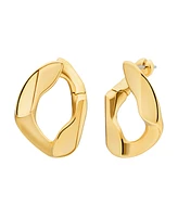 Michael Kors 14K Gold Plated Link Earrings