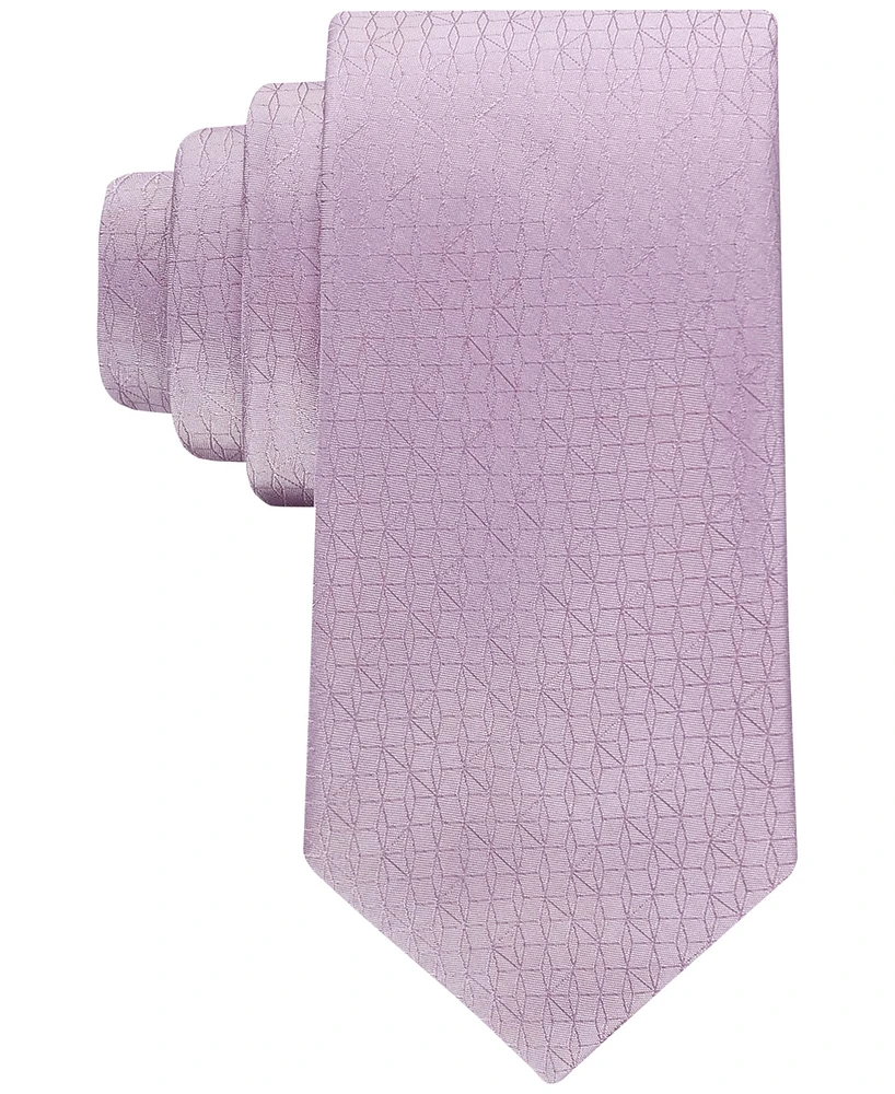 Calvin Klein Men's Elm Geo-Pattern Tie