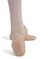 Capezio Girls Leather Juliet Ballet Shoe