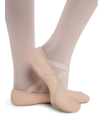 Capezio Girls Hanami Leather Ballet Shoe