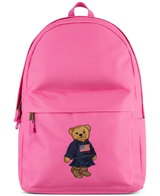 Polo Ralph Lauren Kids Bear Canvas Backpack