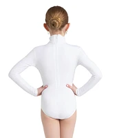 Capezio Girls Long Sleeve Turtleneck Leotard w/ Snaps