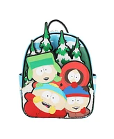 South Park Stan, Kenny, Cartman, and Kyle 10.5” Mini Backpack