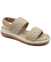 Jbu Women's Leila Wedge Sandal