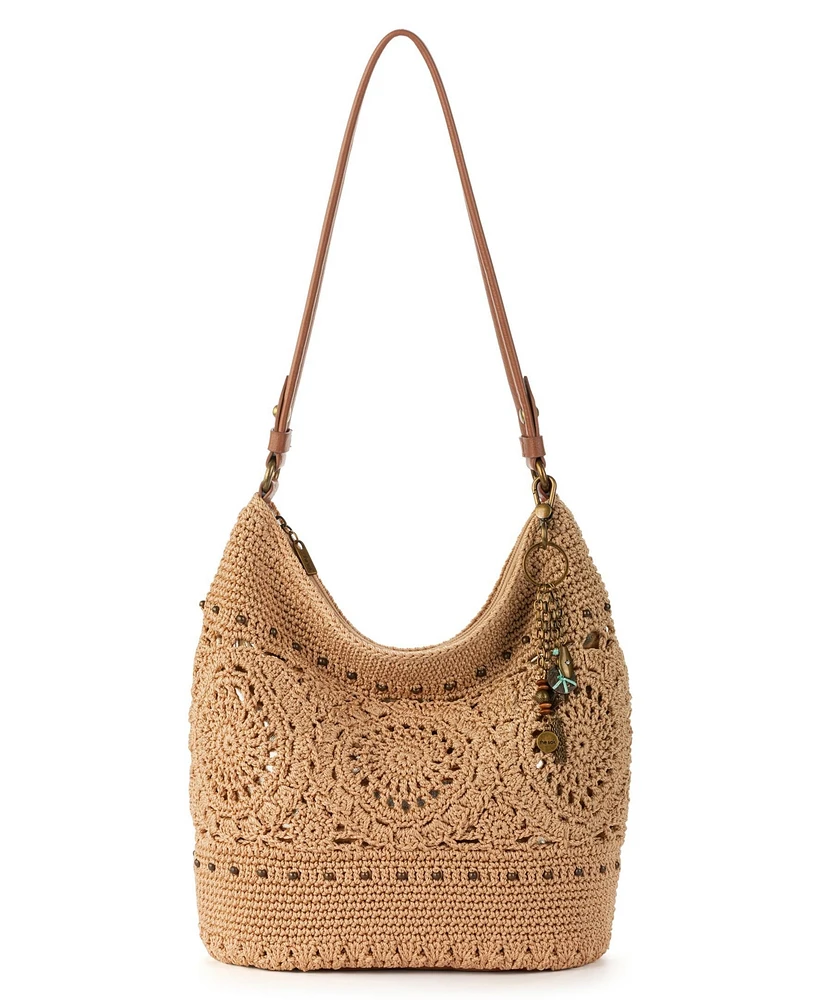 The Sak Sequoia Crochet Medium Hobo Bag
