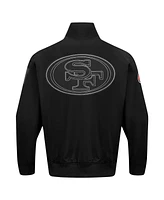 Pro Standard Men's Black San Francisco 49ers Paint The City Twill Full-Zip Jacket