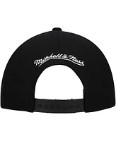 Mitchell & Ness Men's Black Los Angeles Kings Team Snapback Hat