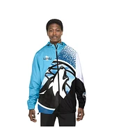 New Era Men's Blue Minnesota Timberwolves 2024/25 City Edition Full-Zip Windbreaker Jacket