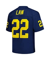 Mitchell & Ness Men's Ty Law Navy Michigan Wolverines 1994 Legacy Jersey