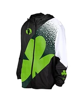 New Era Men's Black Boston Celtics 2024/25 City Edition Full-Zip Windbreaker Jacket