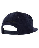 Mitchell & Ness Men's Navy New York Yankees Corduroy Snapback Hat