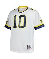 Mitchell & Ness Men's Tom Brady White Michigan Wolverines Legacy Jersey