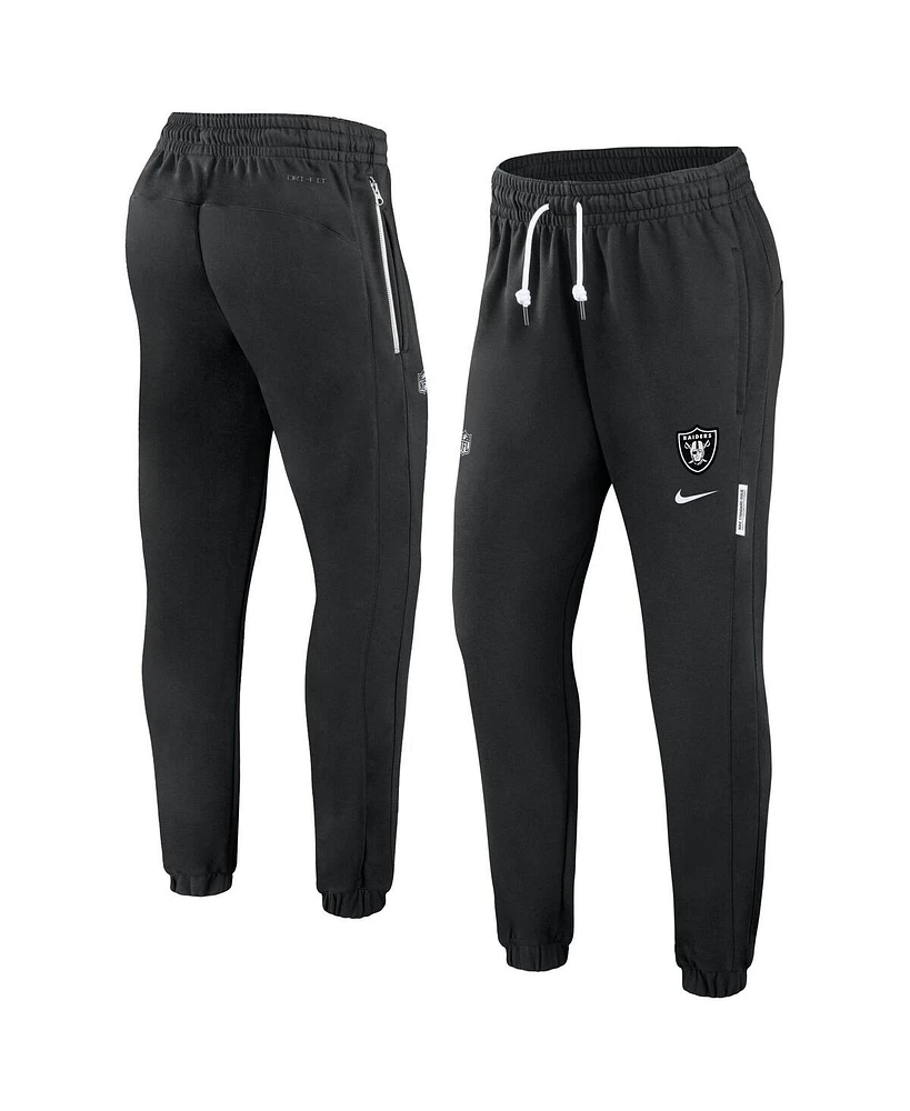 Nike Women's Black Las Vegas Raiders Sideline Performance Jogger Pants