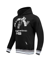 Pro Standard Men's Black San Antonio Spurs Area Code Pullover Hoodie