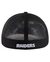 '47 Brand Men's Black Las Vegas Raiders Blackball Trophy Flex Hat