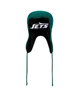 New Era Men's Green New York Jets Helmet Head Trapper Knit Hat