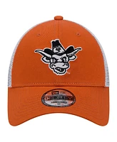 New Era Men's Texas Orange Texas Longhorns Trucker 9FORTY Adjustable Hat