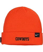 Nike Men's Orange Oklahoma State Cowboys 2024 Sideline Terra Cuffed Knit Hat