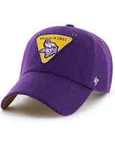 '47 Brand Men's and Women's Purple Minnesota Vikings Field Goal Clean Up Adjustable Hat