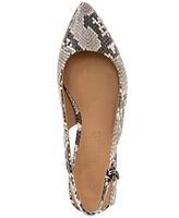 Gentle Souls Women's Georgia Slingback Block-Heel Pumps