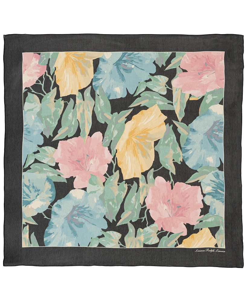 Lauren Ralph Lauren Spring Floral Square Scarf