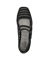 Cliffs by White Mountain Women's Besnik Mary Jane Round Toe Flats