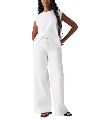 Levi's Women's 318 Shaping Stellar-Stretch Wide-Leg Jeans