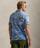 Polo Ralph Lauren Men's Standard-Fit Bear Linen-Cotton