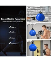 21 Inch Water Punching Bag with Adjustable Metal Chain