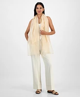 Giani Bernini Women's Metallic Organza Evening Wrap