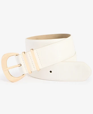 I.n.c. International Concepts Soft Glaze Faux-Leather Belt, Exclusively at Macy's