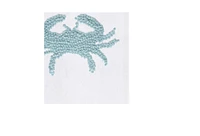 Crab French Knot Flour Sack Kitchen Towel