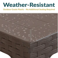 Square Patio Side Table