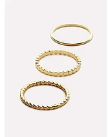 Ana Luisa - Gold Ring Set