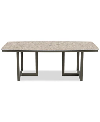 Bartow Outdoor 84" x 42" Rectangular Dining Table