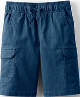 Lands' End Big Boys Husky Stretch Canvas Utility Cargo Shorts