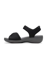 Clarks Cloudsteppers Women's Breeze Rae Sara Riptape Flat Sandals