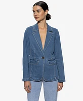 Sanctuary Women's Sculpted Denim Blazer