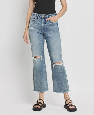 Flying Monkey Women's High Rise Dad Jeans