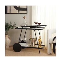 Zunia 2 Tier Bar Cart