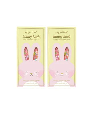 Sugarfina Easter Bunny Bark Pink Chocolate Bar Duo, 2 Piece