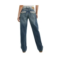 Cotton On Women's Low Rise Straight Jean