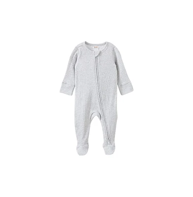 Cotton On Baby Boys Pointelle Zip All One Romper
