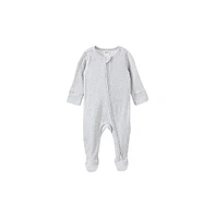 Cotton On Baby Boys Pointelle Zip All One Romper