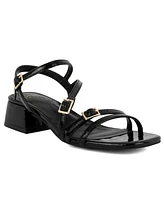 Jones New York Women's Unasyn Block Heel Strappy Dress Sandals