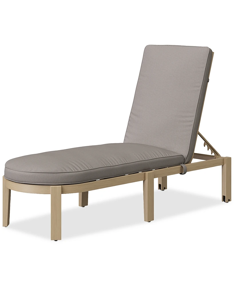 Reid Outdoor Chaise, Created for Macy's