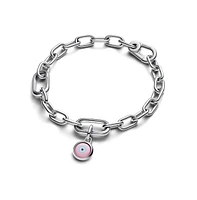 Pandora Engravable Evil Eye Murano Glass Mini Dangle Charms
