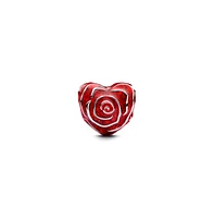 Pandora Sterling Silver Rose Heart Charms